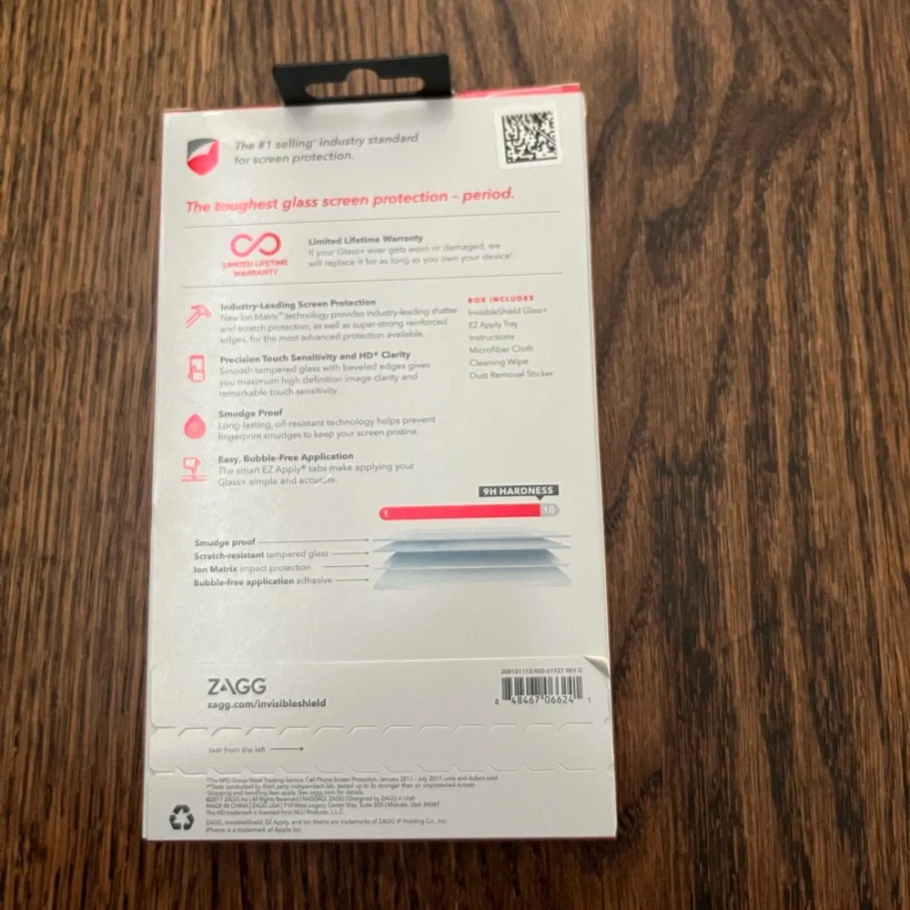 Glass+ Screen Protector for iPhone X/Xs - Clear
